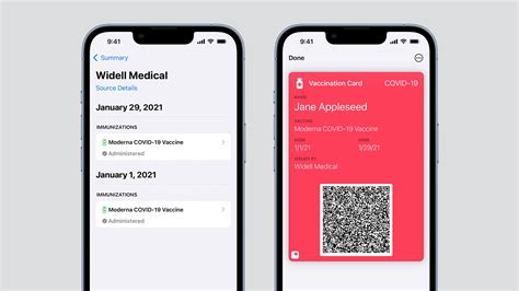 smart health card apple wallet|apple wallet verifiable medical records.